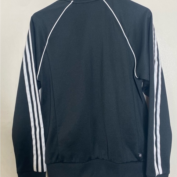 adidas Black and White Track Jacket - Picture 2 of 8